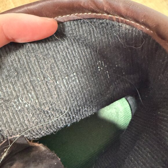 Laredo Leather Western Lace Up Boots Dark Brown Boho 8.5 - Picture 8 of 9